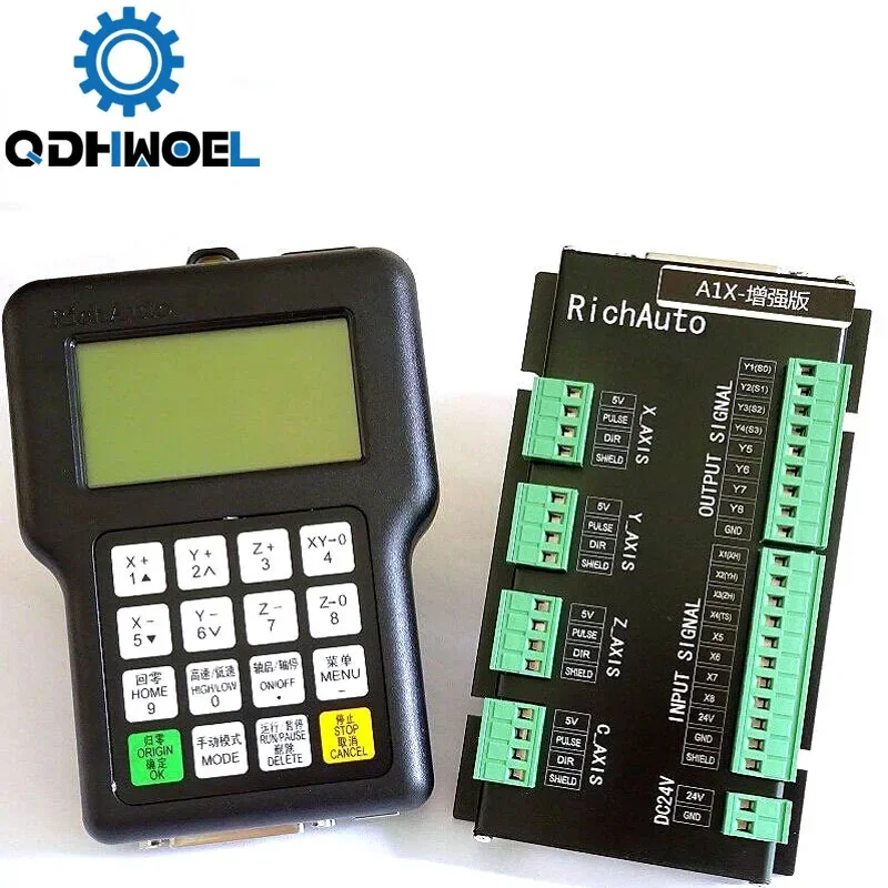 QDHWOEL RichAuto DSP A11 CNC c - Richauto A11 Dsp Controller 3 Axis 评论和价格