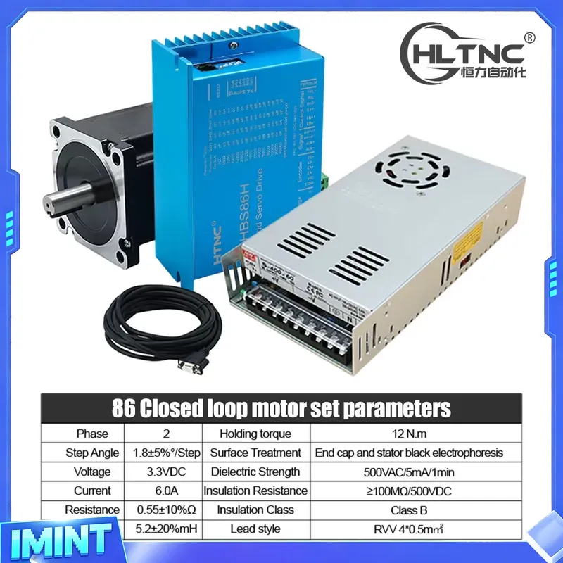 HLTNC Nema 34 Closed Loop Step - Hybrid Servo Driver Nema 34 8.5Nm 评论和价格